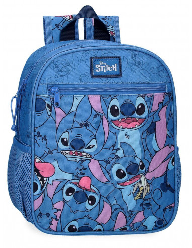 43821D2  ADAPT. BACKPACK 28CM.  HAPPY STITCH